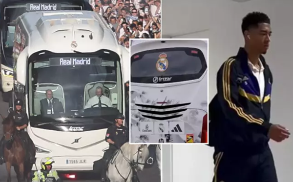 xe bus real madrid