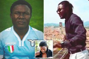 1 BANNER GRABS Ex Lazio teen accused of being 42 now unrecognisable with extreme new look