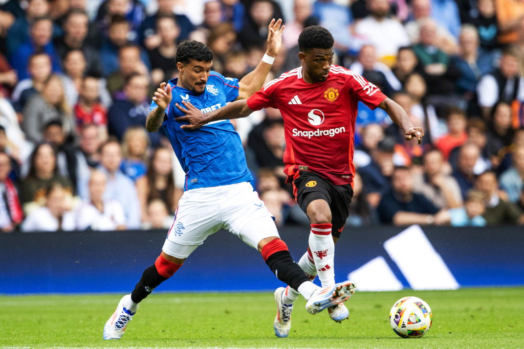 Amad Diallo Man Utd Rangers