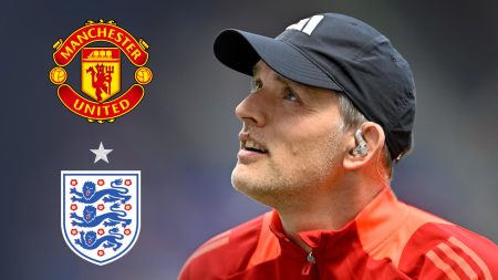 thomas tuchel man utd england crests