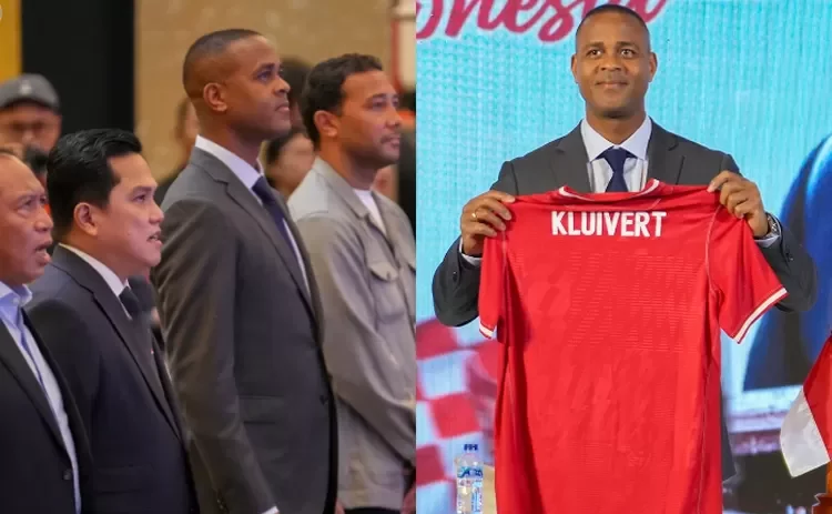 Patrick Kluivert saat diperkenalkan di Jakarta Minggu 12 1 2025 sore 1137703482 e1736754645221