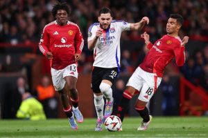 0 Manchester United v Olympique Lyonnais UEFA Europa League 202425 Quarter Final Second Leg
