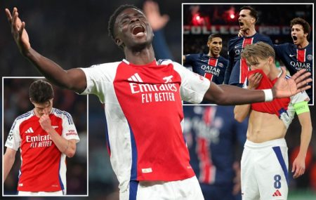 Arsenal loi hen chung ket Cup C1 va trang tay dung khoc cho df op arsenal ft 1746659258 911 width740height493 e1746661183579