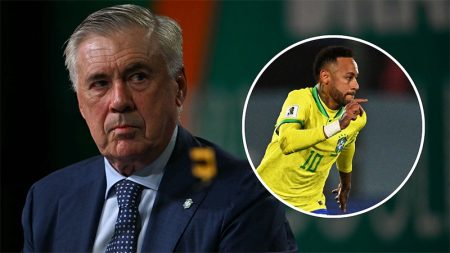 Carlo Ancelotti Neymar