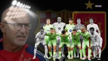 seleccion espanola nations league 2025 barca lidera convocatoria con 6 jugadores 4 641x361