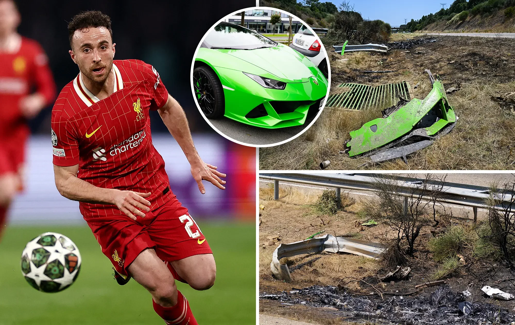 Đại diện hãng xe Lamborghini lên tiếng về tai nạn của Diogo Jota