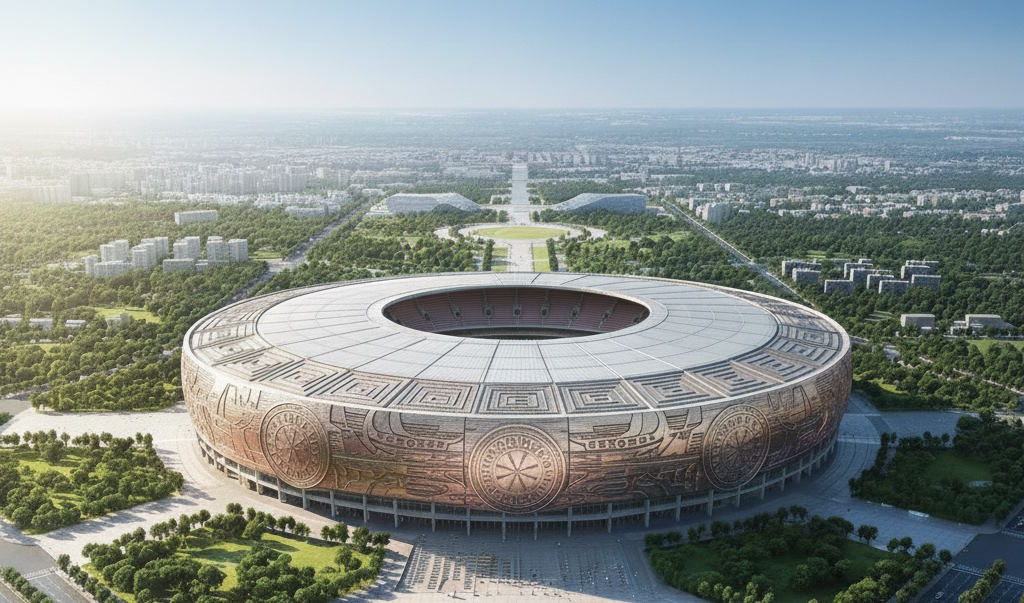 San van dong Trong Dong Stadium