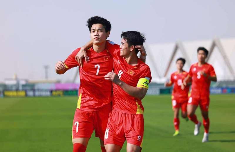 AFC: "Không phải Arsenal, đây là U23 Việt Nam" 3 U23 Viet Nam 2 e1767706504285