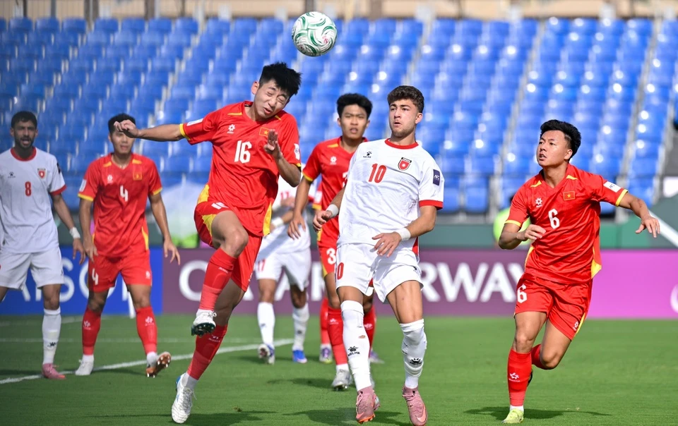 AFC: "Không phải Arsenal, đây là U23 Việt Nam" 2 Vietnam v Jordan Album 5 1