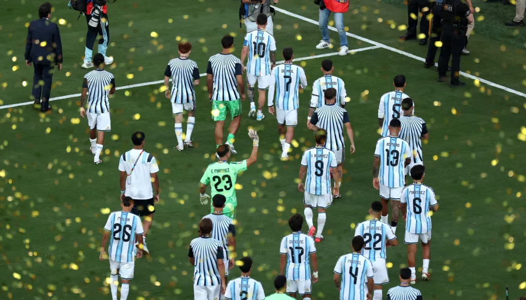 Thực hư việc Argentina bị loại khỏi World Cup 2030 sau làn sóng kêu gọi chưa từng có 3 2026 final match spain argentina 1096434428 e1784531612805