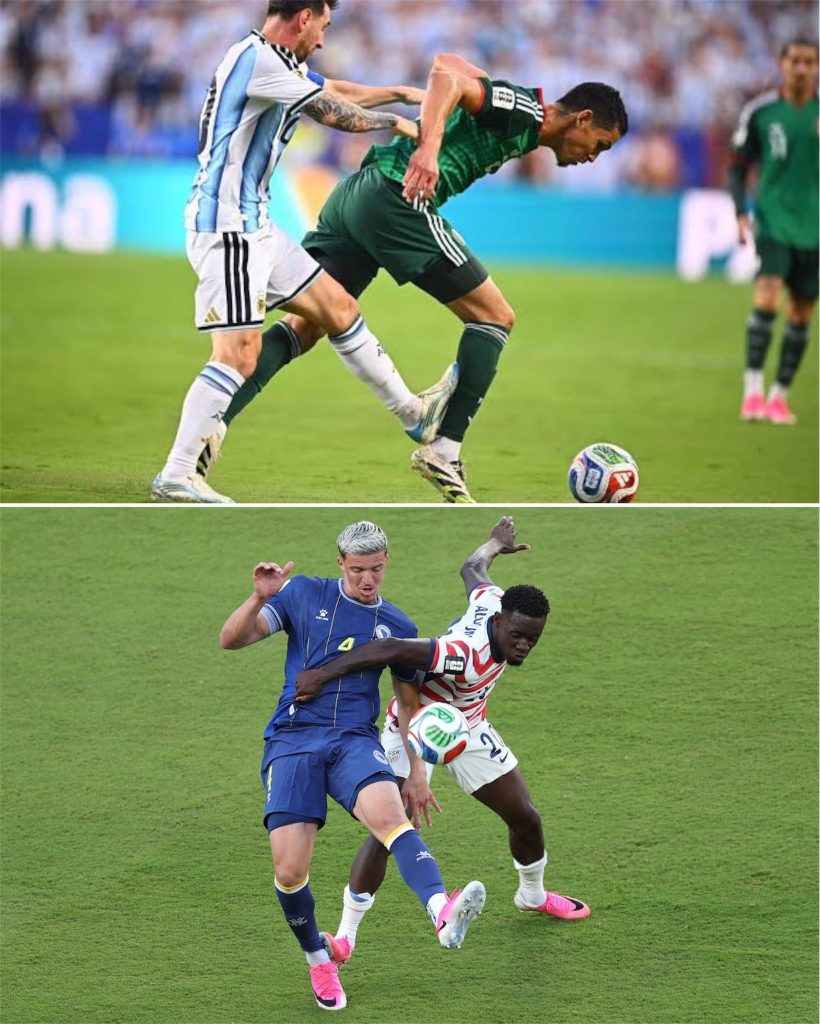 Mỹ không thể kháng cáo thẻ đỏ của Balogun vì quy định ít người biết của FIFA 3 HML8e4AWUAAEFVH