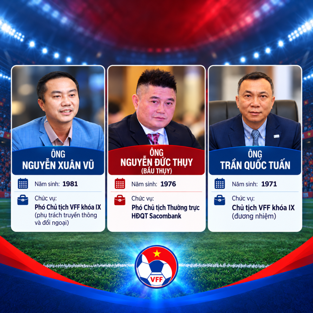 Vietnam Football Leadership Trio